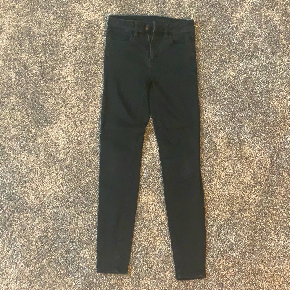 Black skinny jeans
